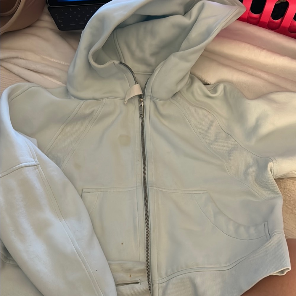 Lululemon Athletica Sky Blue Zip-Up Jacket
